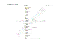 2019年东风日产新奇骏电路原理图-D 变速箱和传动系-TM 变速驱动桥和变速箱-CVT换档锁系统