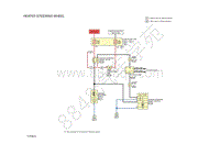 2019年东风日产新奇骏电路原理图-G 转向-ST 转向系统-加热方向盘
