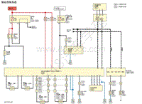2019年东风日产楼兰线路原理图-F 制动-BRC 制动控制系统-制动控制系统