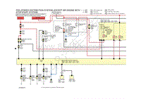 2019年东风日产逍客电路图-M 电气和电源控制-PCS电源控制系统-电源分配系统-带启停的MR除外