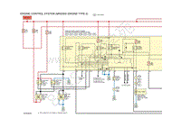 2019年东风日产新奇骏电路原理图-B 发动机-EC 发动机控制系统-发动机控制系统MR20DD-类型2