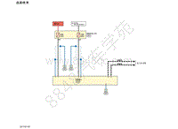 2019年东风日产楼兰线路原理图-M 电气和电源控制-PG 电源 接地和电路元件-选装线束
