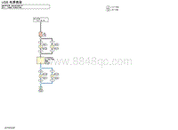 2019年日产轩逸B18电路原理图-USB 电源插座