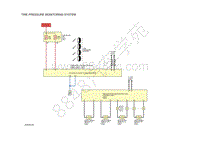 2019年东风日产新奇骏电路原理图-E 悬架-WT 车轮和轮胎-胎压监测系统