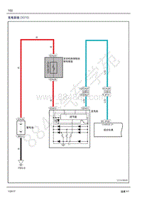 2017年吉利远景X1系统电路图-02 充电系统