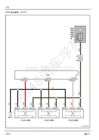 2017年吉利远景X1系统电路图-05 EMS 点火系统（3G10）