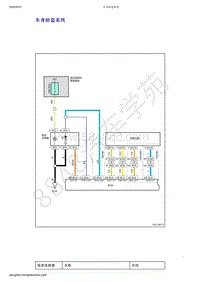 2019年吉利新远景电路图（国六）-车身防盗系统