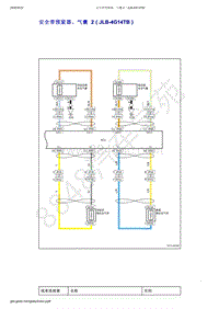 2019年吉利新远景电路图（国六）-安全带预紧器 气囊 2（JLB-4G4TB）