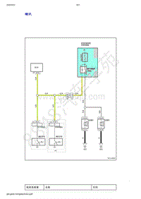 2019年吉利新远景电路图（国六）-喇叭