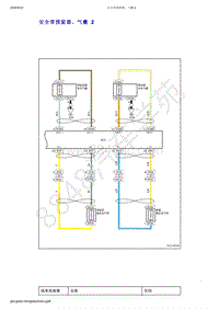 2019年吉利新远景电路图（国六）-安全带预紧器 气囊 2