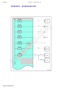 2019-2020年吉利几何C--前机舱保险丝 继电器盒电源分布图