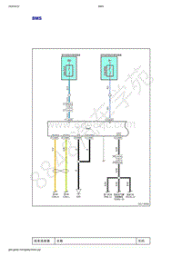 2019-2020年吉利几何C电路图-BMS