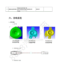2018年江淮iEVA50维修手册04-电子系统分册-06-音响系统