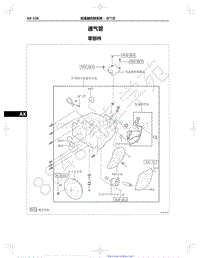 2022年款一汽红旗HS5变速器控制系统-12.12-通气管