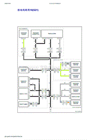 2019年吉利博越PRO-电源 搭铁 保险 插头 位置-接地线路图10 G21 