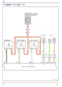 2016年吉利全球鹰GC7电路图-14 ECM设备控制