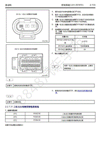 2018-2019年吉利博瑞GE（PHEV）-2.2.7.31-二缸点火线圈控制电路故障