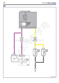 2018-2019年吉利博瑞GE（PHEV）系统电路图-13.8.19-喇叭控制系统