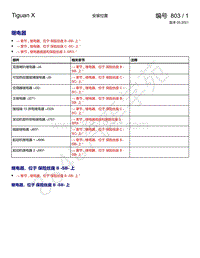 上汽大众途观X-安装位置 继电器