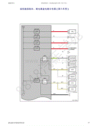 2020年吉利帝豪GS-14-前机舱保险丝 继电器盒电源分布图