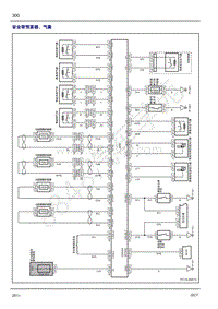 2014吉利全球鹰GC7 整体电路图-安全带预紧器 气囊