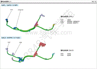 2021年北京现代伊兰特-线束示意图-蓄电池线束