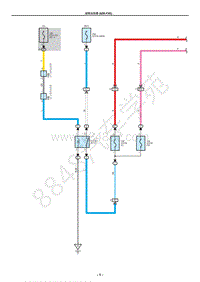 2021年丰田亚洲狮系统电路图-座椅加热器 8ZR-FXE 