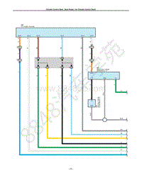 2008年丰田红杉系统电路图-气候控制座椅