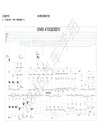 2020年第三代比亚迪F3-电器原理图-44-473QE-DCT EMS十四部-起停