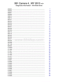 保时捷诊断信息-3995 Porsche Traction Management PTM Carrera 4