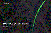 汽车自动驾驶系统自愿安全自我评估报告 VSSA TuSimple-Safety-Report