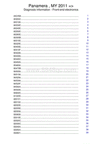 保时捷诊断信息-9449 Front-End Electronics