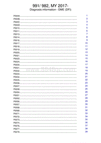 保时捷诊断信息-2470 DME DFI 