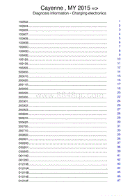 保时捷诊断信息-2797 Charging Electronics Hybrid