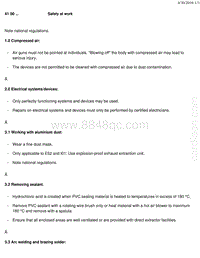 宝马1系F20 F21-Safety at work