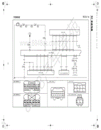 2020-2021年一汽红旗E-QM5-电路图系统图-19-门控制系统