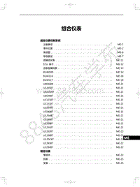 2020-2021年一汽红旗E-QM5-24-组合仪表