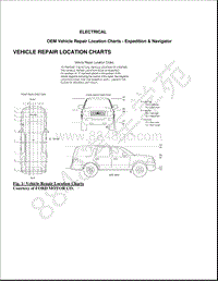 2015-2017年Expedition Navigator – OEM 车辆维修地点图表