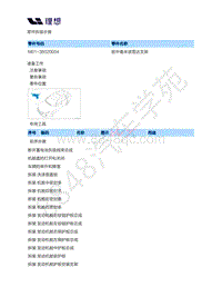 2020-2022年理想ONE（M01）-09-前中毫米波雷达支架