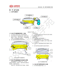 2018年比亚迪秦Pro DM维修手册-进气系统2