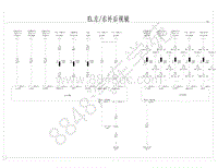 2020年比亚迪秦Pro超越版-电器原理图-35-EL左 右外后视镜