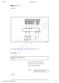 2021年吉利星越-驻车系统-诊断信息和步骤-EPB电机不工作