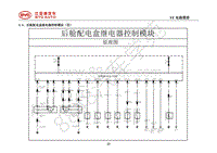 2018年全新一代比亚迪唐DM-电器原理图-4.4-后舱配电盒继电器控制模块（四）