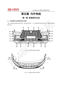 2019年全新比亚唐EV-维修手册（内外饰部分 