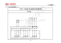 2018年全新一代比亚迪唐DM-电器原理图-6.3-TCU电机电源控制模块（三）