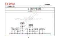 2018年全新一代比亚迪唐DM-电器原理图-5.4-2.0TI电喷系统（四）