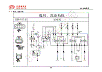 2018年全新一代比亚迪唐DM-电器原理图-31.1-雨刮-洗涤系统