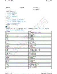 上汽奥迪 Q5 e-tron 电路图 - 简要信息