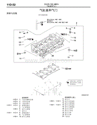 2016年三菱欧蓝维修手册-4N1-20-气缸盖和气门