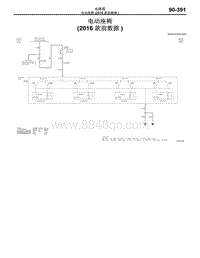 2016年三菱欧蓝-电路图-电动座椅（2016款前数据）